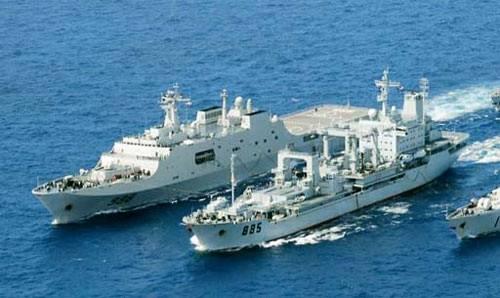 885舰,现役最大的补给舰只是这回建造901型,乌克兰也帮不上多少忙了