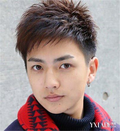 椭圆脸男生发型推荐4款利落短发修颜显时尚