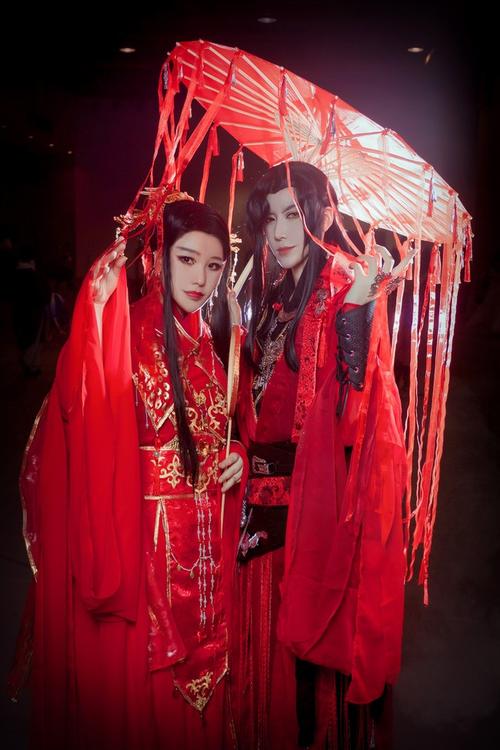 天官赐福花怜婚服花城谢怜漫展返图cos