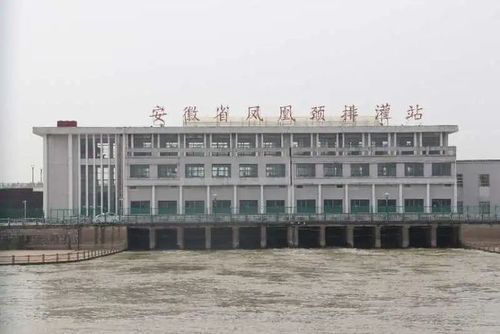 无为凤凰颈排灌站开机引江水灌溉