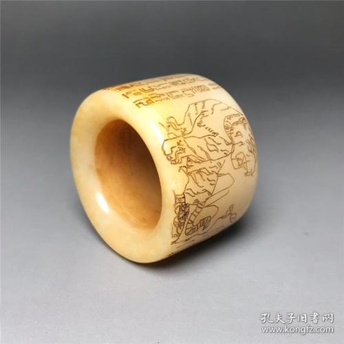 和田玉老虎扳指2