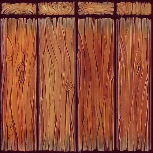 木头的纹理及配色