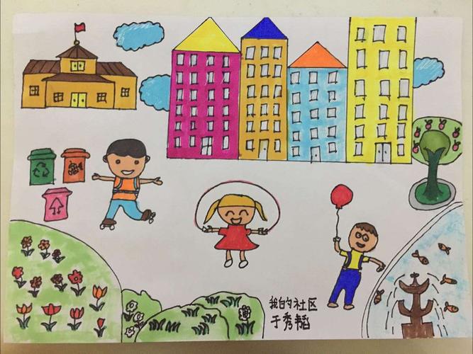 三年级美术—《我们的社区》