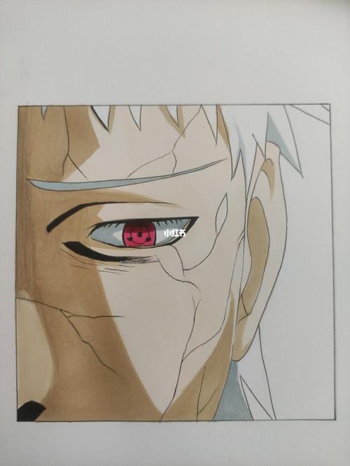 教你画带土_火影忍者_教程_文化_绘画
