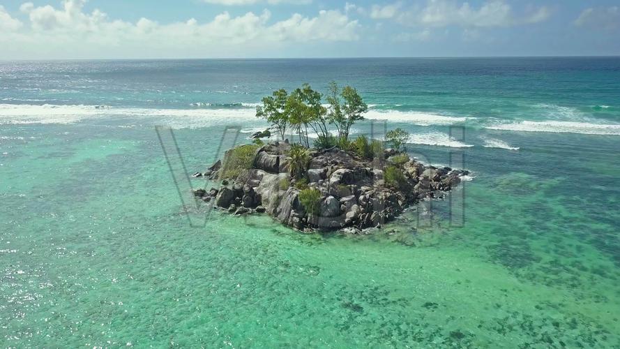 视频素材 实拍视频 自然风景 海上岛屿 来自视频原始文件或预览原始