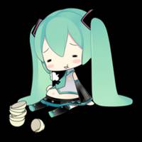 超萌初音未来q版头像 初音未来qq头像大全(2)