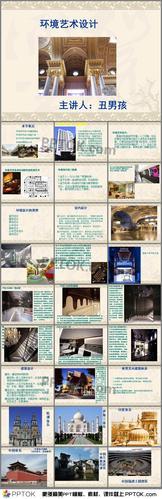 环境艺术设计ppt模板