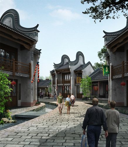 广东岭南水乡特色小镇