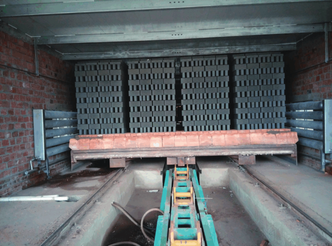 烧结砖隧道窑余热-预干燥系统实例分析