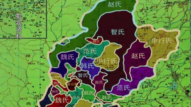 晋国赵氏大宗并吞小宗,触发六卿并为四卿之战