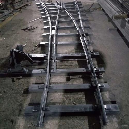 矿用zdk630/4/12右开道岔 单开道岔规格齐全