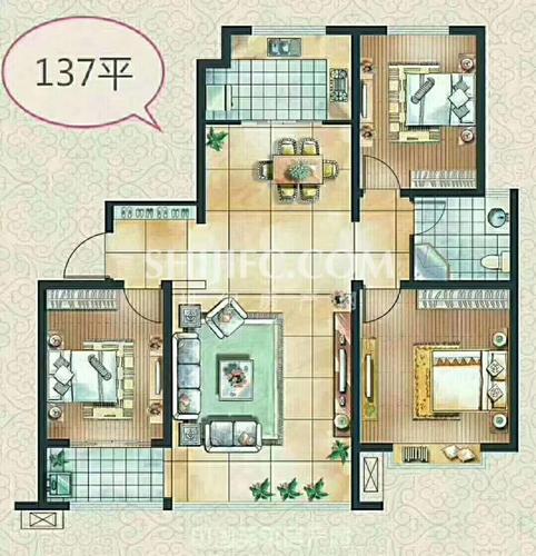 状元府小产权 137平 76万!-邹平世纪房产网