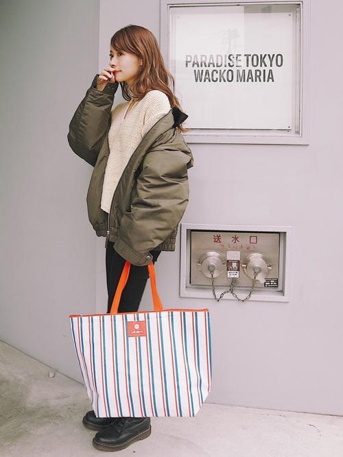 搭配手提包(其他)的时尚穿搭总览(身高:161cm～170cm