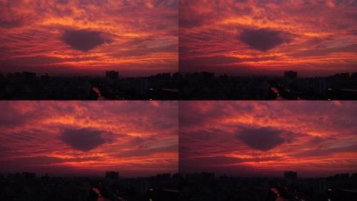 上一页 / 下一页 键盘左右键也可以翻页哟火烧云晚霞云卷云舒雷神城市