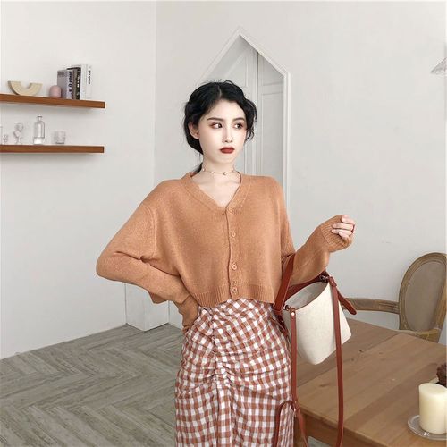 2019春季新款小心机chic裙初秋街拍港味网红时尚女装两件套