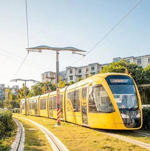上新啦!成都有轨电车"银杏黄"美翻!