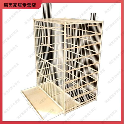 鸟笼群鸟飞笼大号玉鸟绣眼文竹笼鹦鹉繁殖玻璃钢笼子