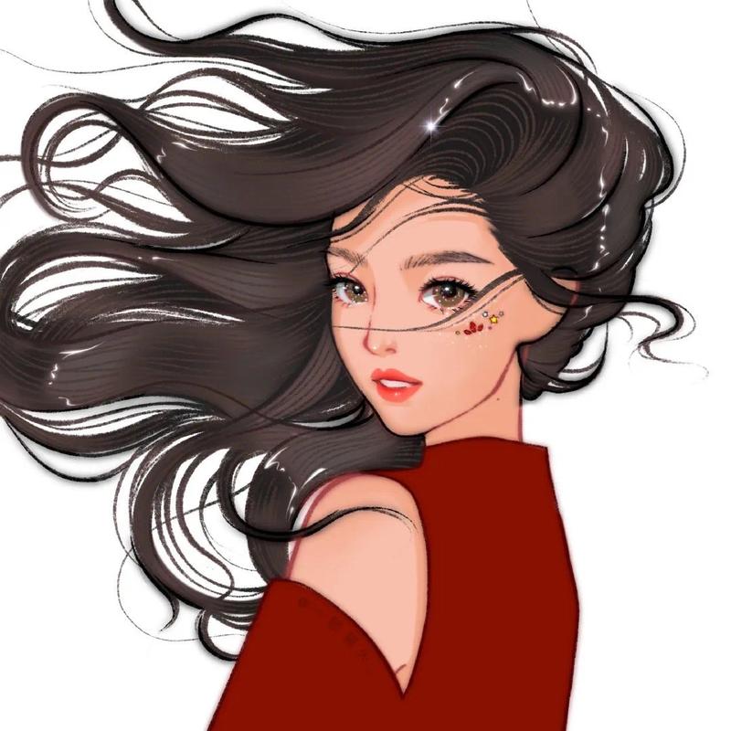 六一头像,分享给大家好看的卡通女生插画哦