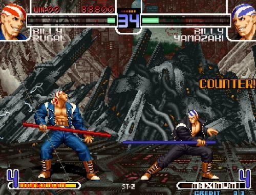 拳皇2002冰蓝版手机版是一款非常经典的街机游戏.