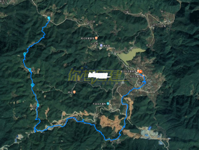 从化溪头村徒步