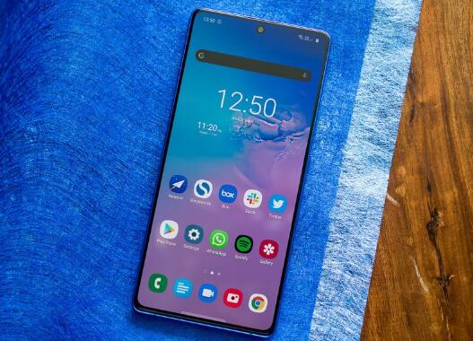 三星的galaxys10lite通过一个ui21更新获得galaxys20相机功能
