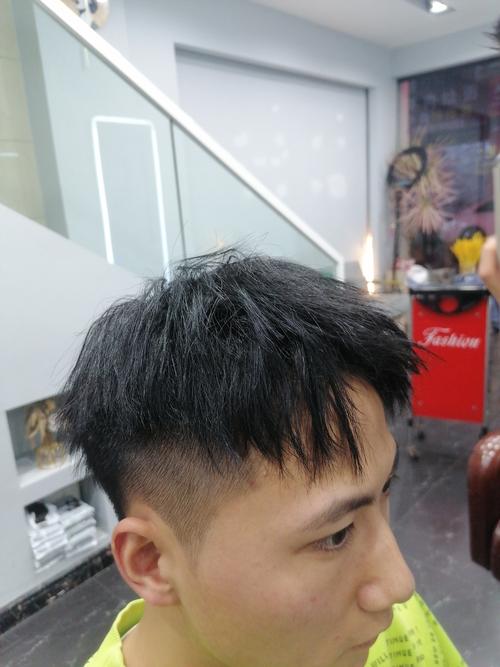 男士烫发纹理烫定位烫钢夹烫锡纸烫可自带图