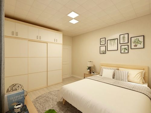 卧室铝扣板吊顶效果图