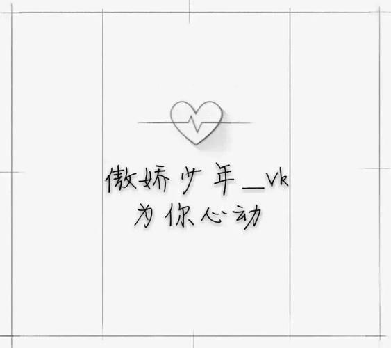 傲娇少年_vk 为你心动