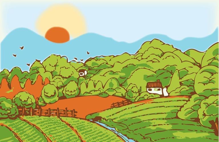 关 键 词: 大自然,农场,农庄,绿色,太阳 图片描述: 六图网为您提供