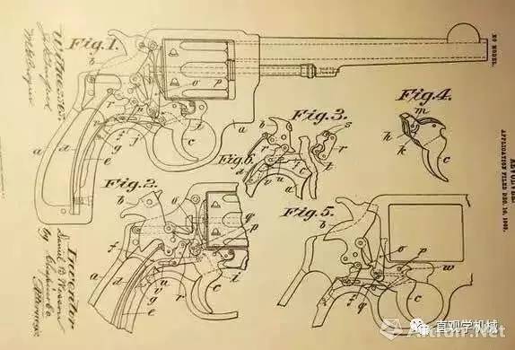 左轮手枪设计图