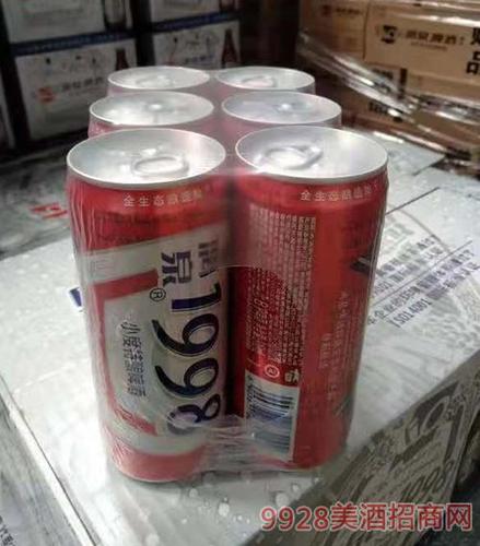 漓泉1998小度特酿啤酒红罐