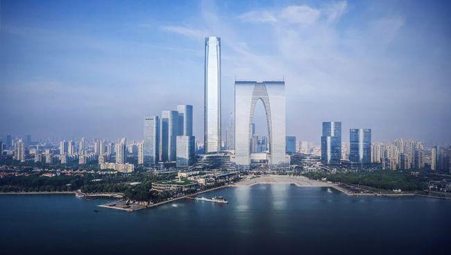 开创民企建造超高层建筑先河中南集团打造苏州第一高楼苏州中南中心