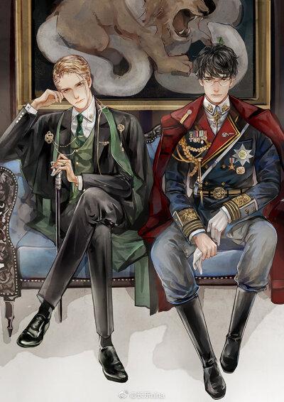 德拉科·马尔福 & 哈利·波特绘师:长安nina