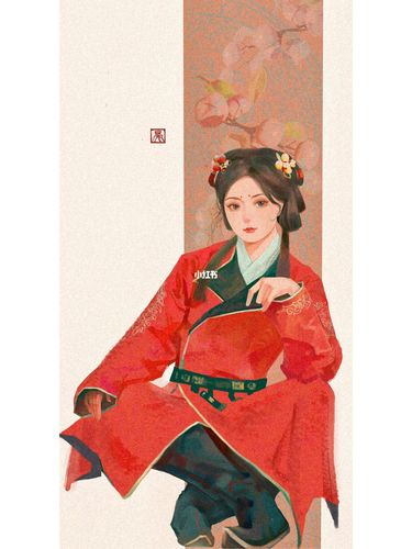 513|双笙生日快乐_生日快乐_插画_古风_古风插画_文化