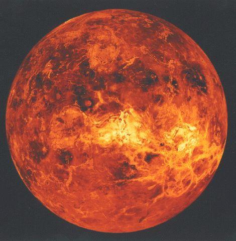 环绕金星飞行的探测器在金星大气层中发现了奇特的"磁通量索"的结构.