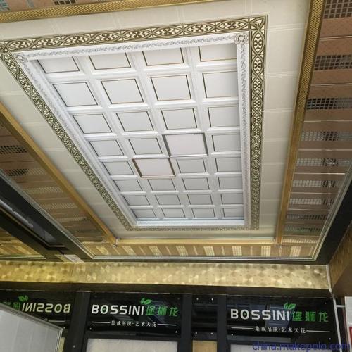 堡狮龙集成吊顶新款环保智能除污净油铝扣板厂家直销批发