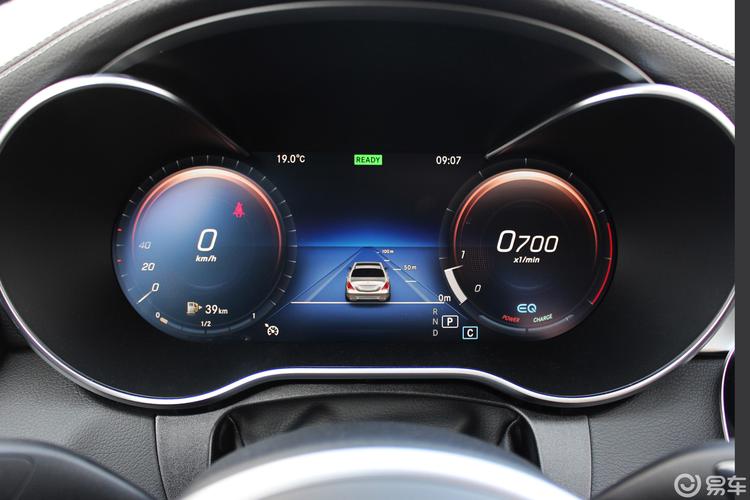 【奔驰c级2020款c 260 l 运动版仪表盘汽车图片-汽车