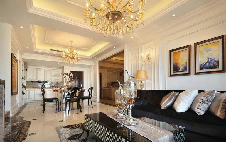 北欧设计精装修客厅效果图大全欣赏