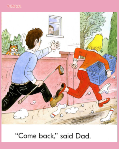 she ran after floppy.