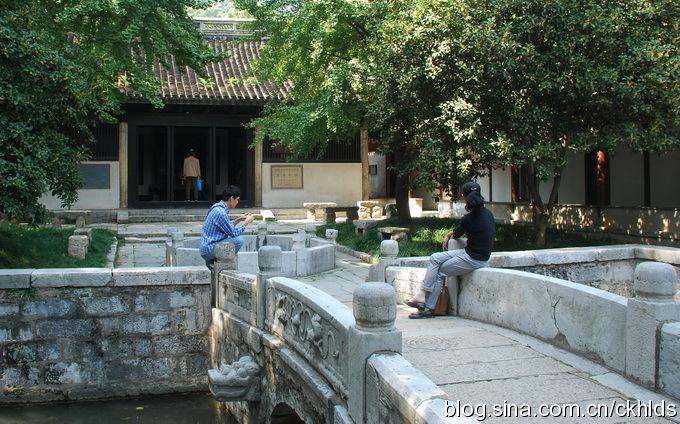 无锡锡惠公园走走7华孝子祠