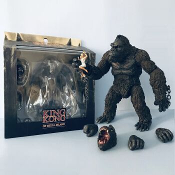 万代(bandai)2021红莲哥斯拉怪兽大战金刚大猩猩模型