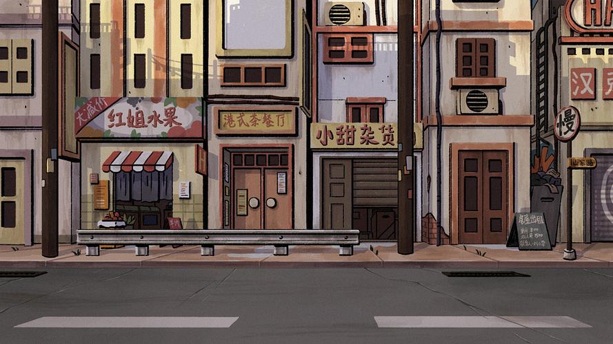 动画场景|动漫|其他动漫|刘小鲁 - 原创作品 - 站酷 (zcool)