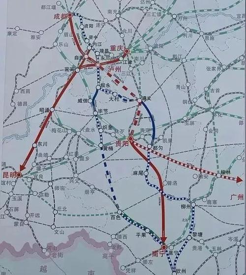 重庆市人民政府网:规划建设南泸高铁,泸大汉铁路