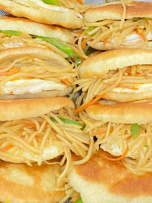 土豆丝夹饼