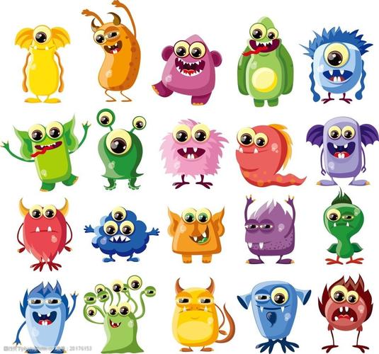 大眼细菌小怪兽