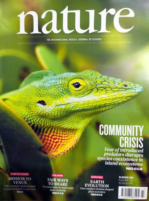 英国自然nature杂志纸质版订单回执