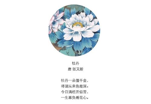 那些赞美 牡丹的古诗词