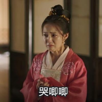 知否张佳宁伤心难过表情包图片