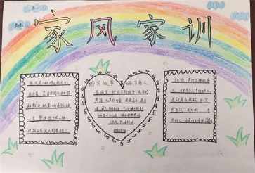 家规家训手抄报大全