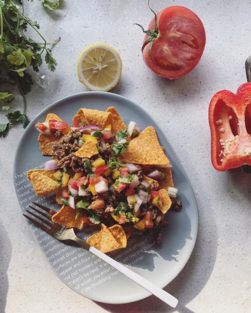 简简单单的墨西哥菜～nachos